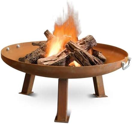 Amazon Esschert Design Rust Fire Bowl Patio Lawn Garden