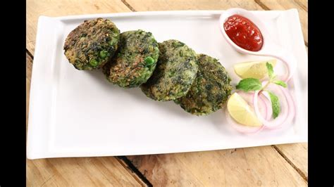 Stuffed Hara Bhara Kabab