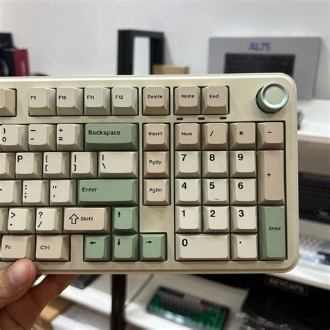 Monka K Tri Mode Wireless Hot Swappable Mechanical Keyboard Retro Vibe Gaming