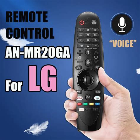 Replacement Voice Remote Control For LG AN MR20GA AN MR19BA Smart TV