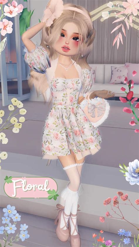 Florals Dress To Impress In 2024 Dress To Impress Girly Dresses