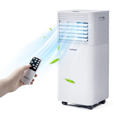 Costway 8000 Btu Portable Air Conditioner 3 In 1 Air Cooler Wdehumidifier And Fan Mode The Home