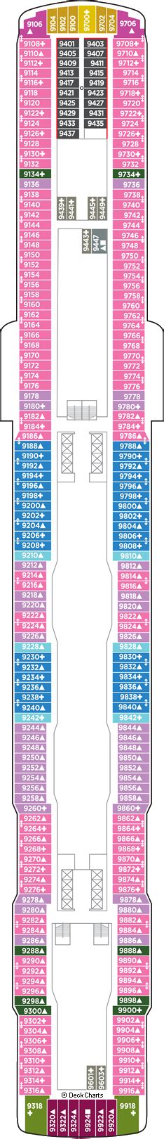 Norwegian Bliss Deck Plans: Ship Layout, Staterooms & Map - Cruise Critic