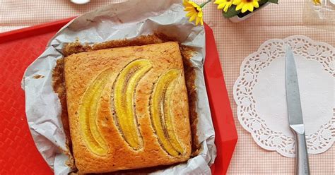 Resep Bolu Pisang Praktis Tanpa Mikser Hasil Moist Lembut Oleh Tituk