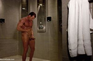 Muscled Gay Dudes Having Rough Group Sex In XXX Dessert Picture 9