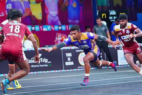 Yuva Kabaddi Series Tamil Nadu Vels Vs Karpagam In Finale On Thursday