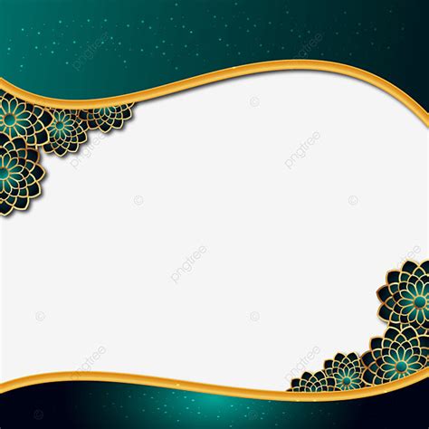 Islam Border Clipart Vector Islamic Creative Border Design Islamic