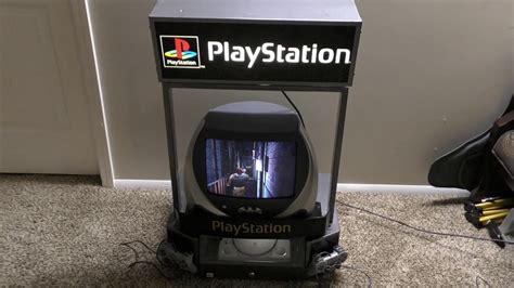 Rare Sony Playstation Ps Tabletop Kiosk From Store Youtube