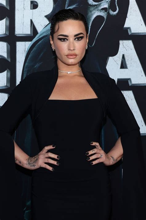 DEMI LOVATO at Scream VI Premiere in New York 03/06/2023 – HawtCelebs