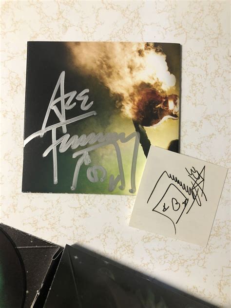 Ace Frehley Kiss Signed Autographed Anomaly Cd Ebay