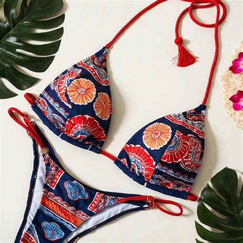 Stylish Asian Bikini Designs For Fashion Forward Looks Premium AI Generated Image