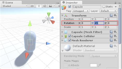 Unity Руководство Rotation And Orientation In Unity