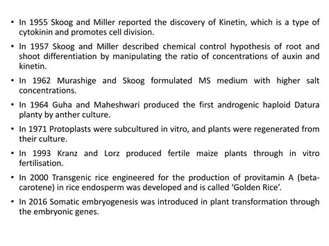 Plant Tissue Culture Pharmacognosy And Phytochemistry I Unit 3 PPT