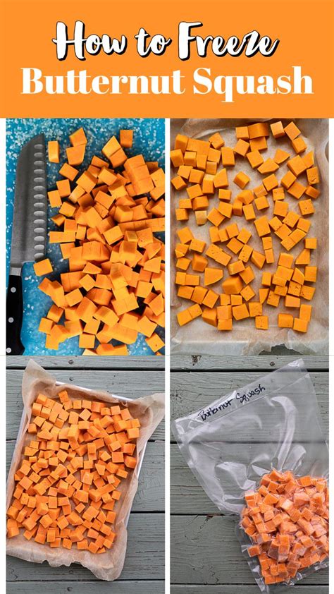 How To Freeze Butternut Squash Video Recipe Video Frozen