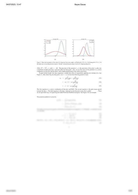 SOLUTION Bayes Gauss Studypool