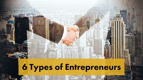 The 6 Types Of Entrepreneurs J Francis Professional Corporation