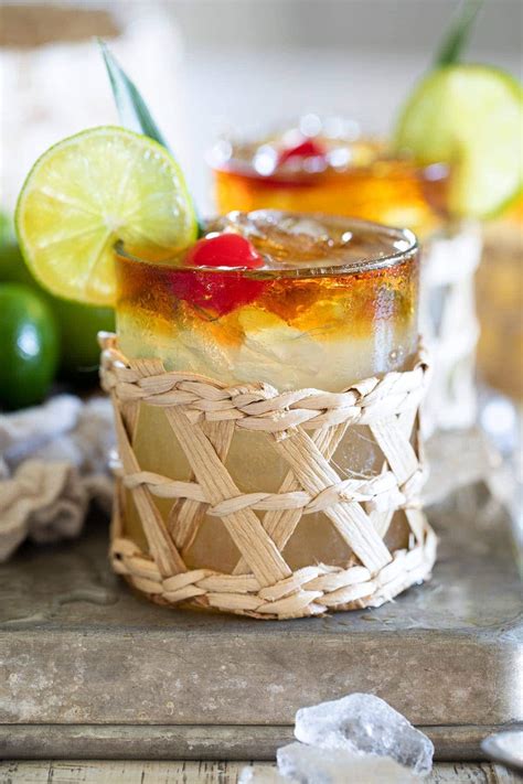 The Classic Mai Tai • Freutcake