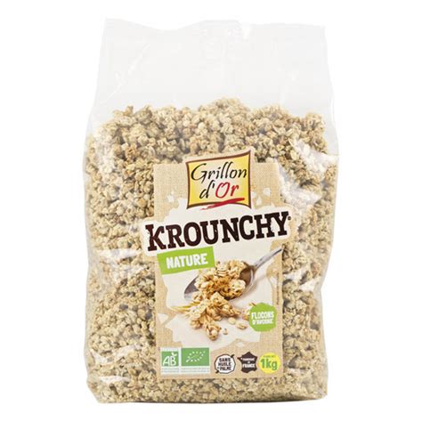 Krounchy Nature Kg Grillon D Or Acheter Sur Greenweez