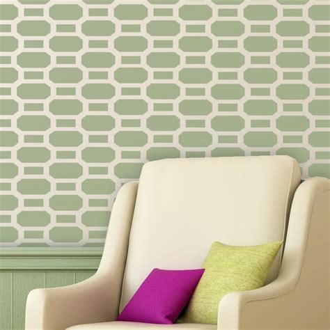 Brick Allover Stencil Reusable Pattern For Walls Diy Decor Just Like