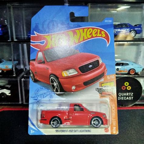 Jual Hot Wheels Ford Svt Lightning Merah Gloss Shopee Indonesia