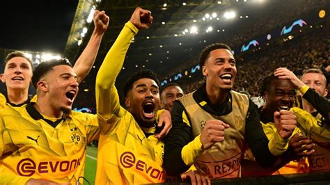 A la semifinal de la Champions League Borussia Dortmund derrotó al