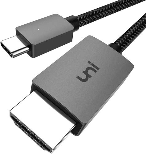 Usb C To Hdmi Cable 4k Uni Usb Type C To Hdmi Cablefor Uk