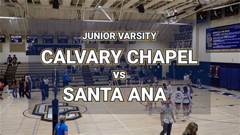 Girls High School Volleyball Calvary Chapel Vs Santa Ana Junior