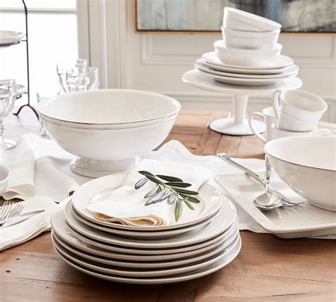 Cambria Handcrafted Stoneware Dinnerware Sets Pottery Barn