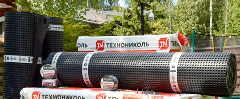 Тестирование защитно-дренажной мембраны PLANTER Geo от ТЕХНОНИКОЛЬ