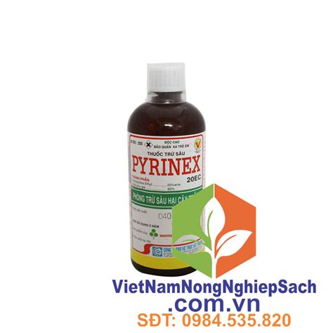 PYRINEX 20EC – THUỐC ĐẶC TRỊ CÁC LOẠI SÂU VÀ RỆP SÁP GÂY HẠI TRÊN CÂY ...