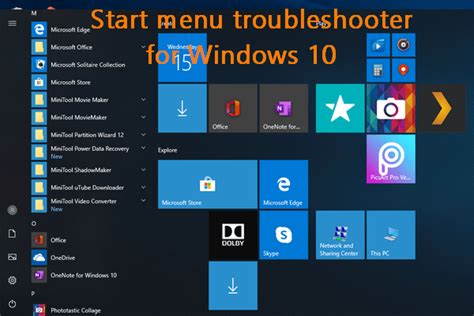 Download Start Menu Troubleshooter For Windows 10 And Fix Problems Minitool