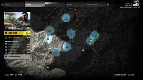 Ghost Recon Wildlands Collectibles Maps Skill Points Supplies