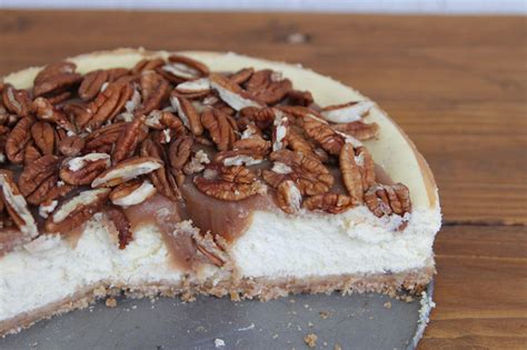 Cheesecake à la vanille caramel beurre salé et noix de pécan A