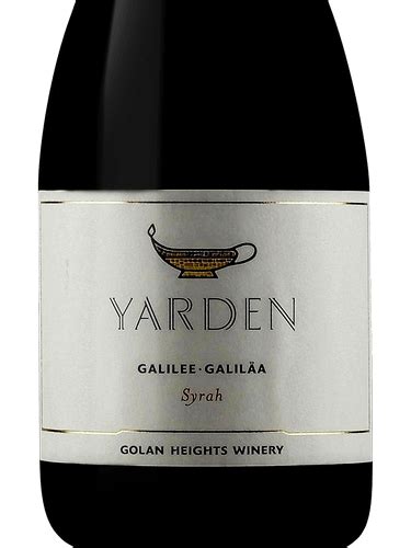 Golan Heights Winery Yarden Syrah | Vivino