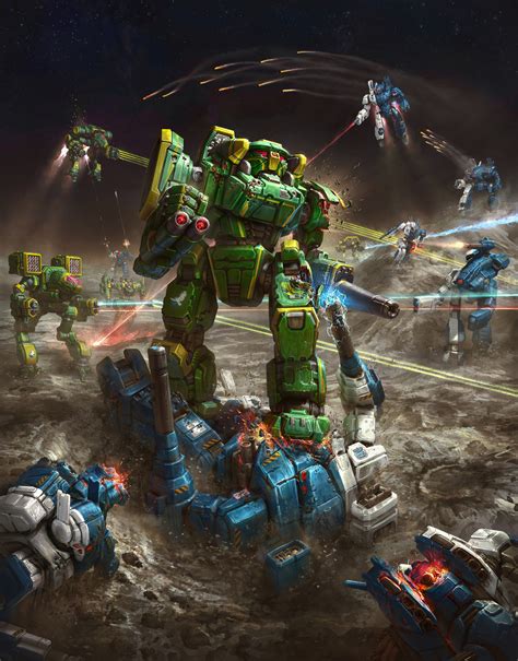 art  battletech cover artwork   kickstarter exclusive