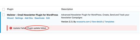 WordPress Plugin Update Failed How To Fix It