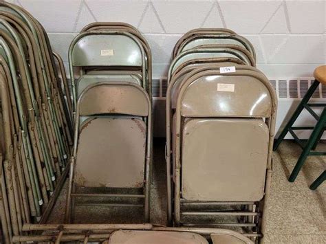 Metal Folding Chairs - RES Auction Services