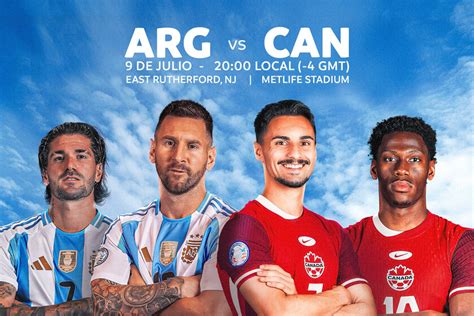 Argentina Canadá y Uruguay Colombia Horarios y dónde ver las