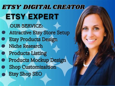 Etsy Digital Product Design Etsy Shop Set Up Etsy Digital Product Upwork