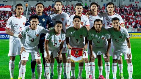 Hasil Babak Pertama Timnas Indonesia U 23 Vs Guinea Eks Barcelona