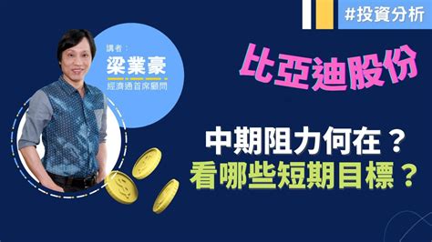 2022 02 16｜【港股即市分析】梁業豪：比亞迪股份的短期反彈目標｜投資 港股 技術分析 Youtube