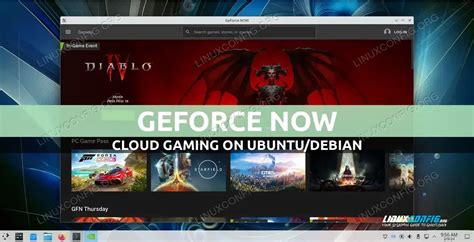 Cloud Gaming With GeForce NOW On Ubuntu Debian Linux LinuxConfig