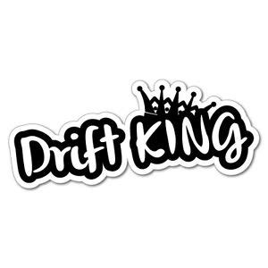 Drift King Sticker Decal JDM Car Drift Vinyl Funny Turbo #5176EN | eBay