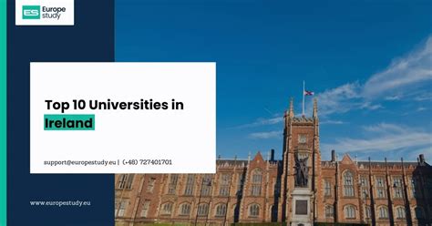 top  universities  ireland europe study