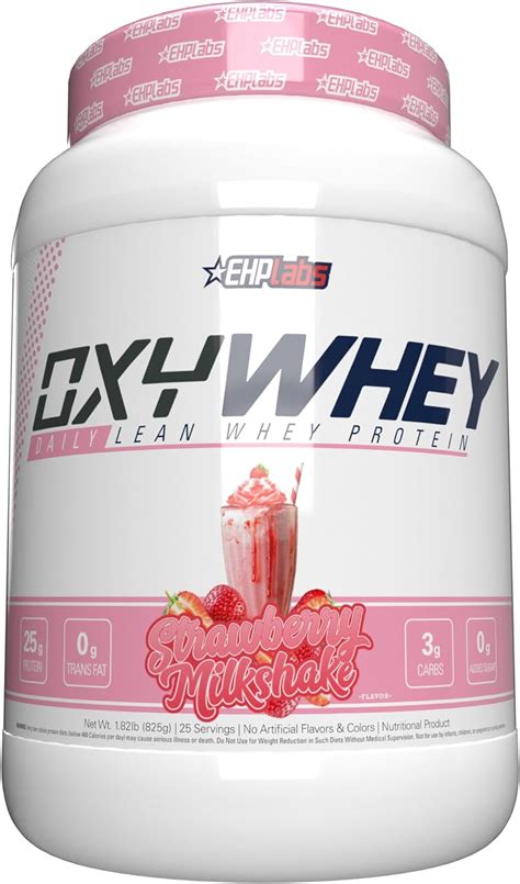 Ehplabs Oxywhey Whey Protein Powder Protein Shake 25g Of Whey Protein Isolate Meal Replacement