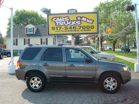 2005 Ford Escape Limited 4x4 Gas Saving Suv Price 9995 In Howell