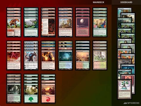 Modern Gruul Midrange Deck By Unbanuroplease Mtg Decks