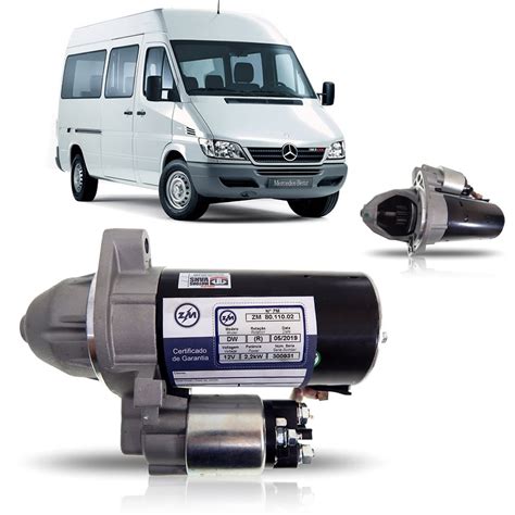 MOTOR DE ARRANQUE MERCEDES BENZ SPRINTER CDI 2002 2003 2004 2005 2006