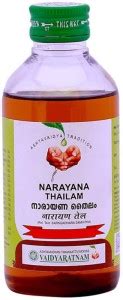 Vaidyaratnam Narayana Thailam 200 Ml Pack Of 1 Alida Price In India