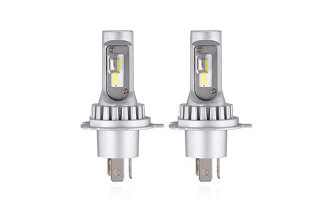 Set Bec H4 Cu Led Csp2121 4000 Lumen 6000k Voltaj 12 24v Arhivat